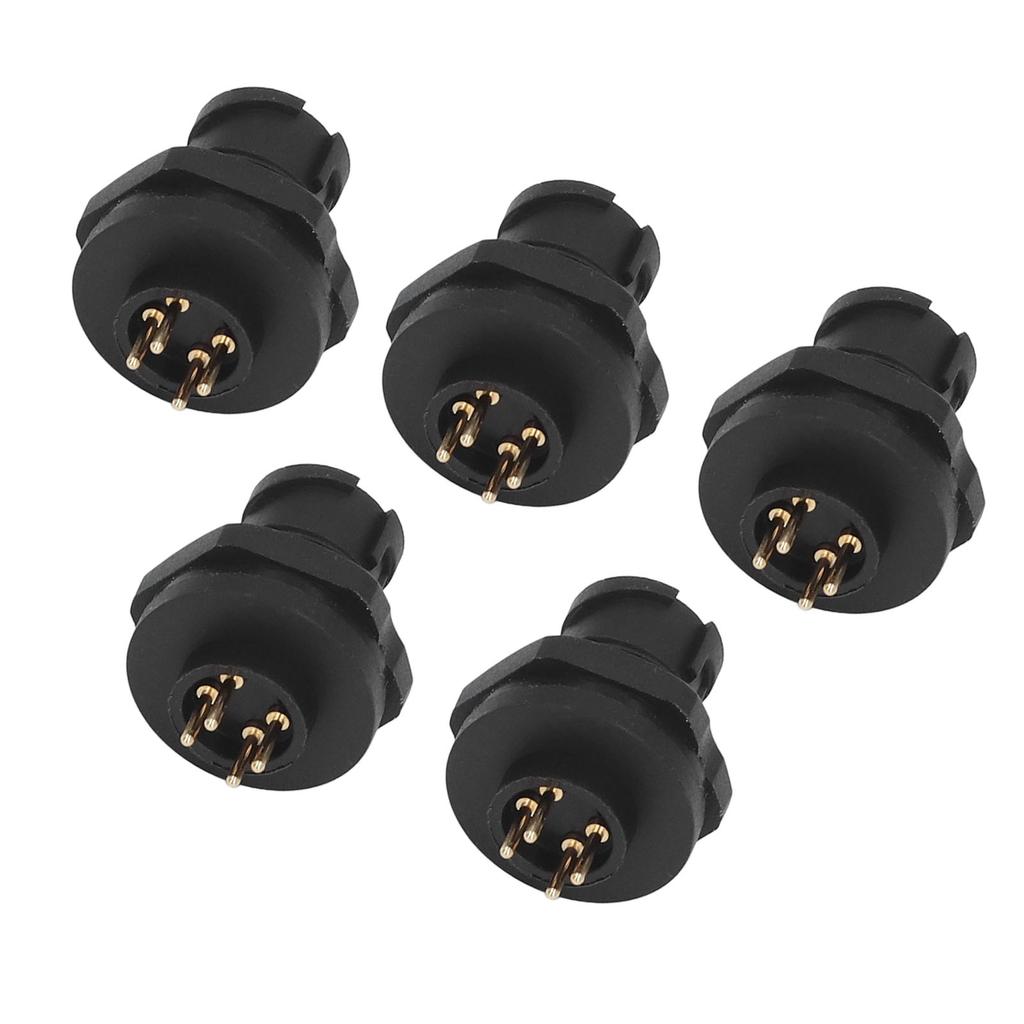 Aviation Plug Connector E7 IP67 Waterproof Snap In Locking 4 Pin Aviation Connector for Electric