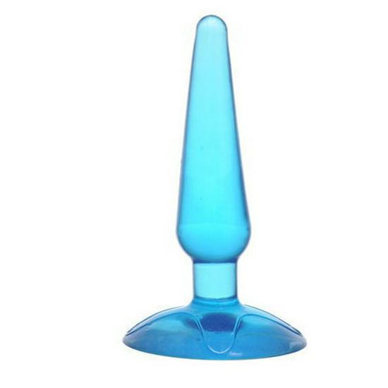 Silicone Soul Cone: Suction Cup Anal Plug Set (Large, Medium, Small) - Soft Rubber Adult Toys.