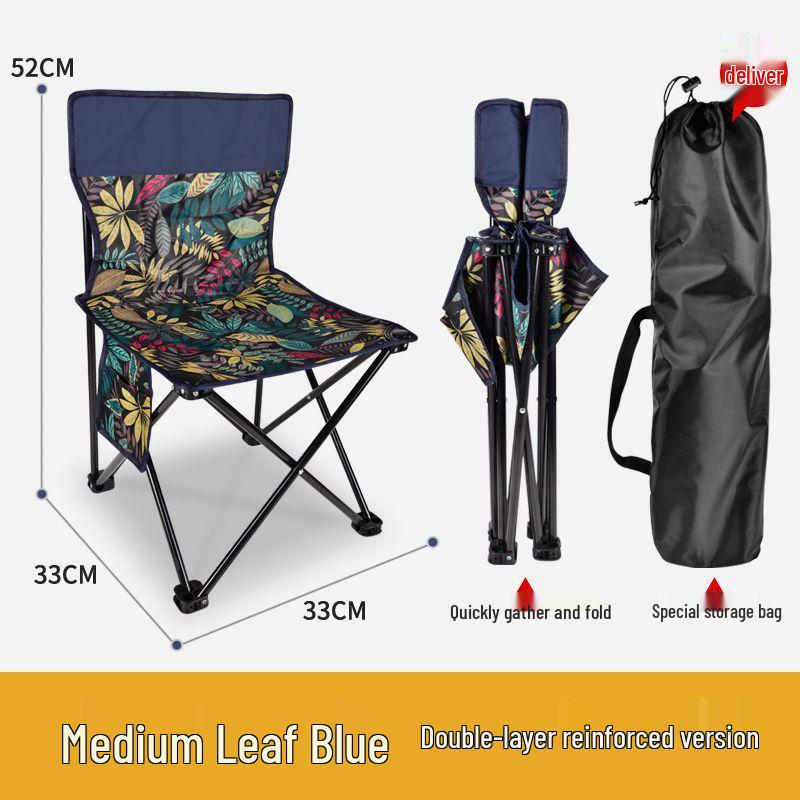 Lightweight Outdoor Moon Chair: Portable, Thickened, Foldable & Enlarged for Camping, Picnics, Leisure & Sleeping.