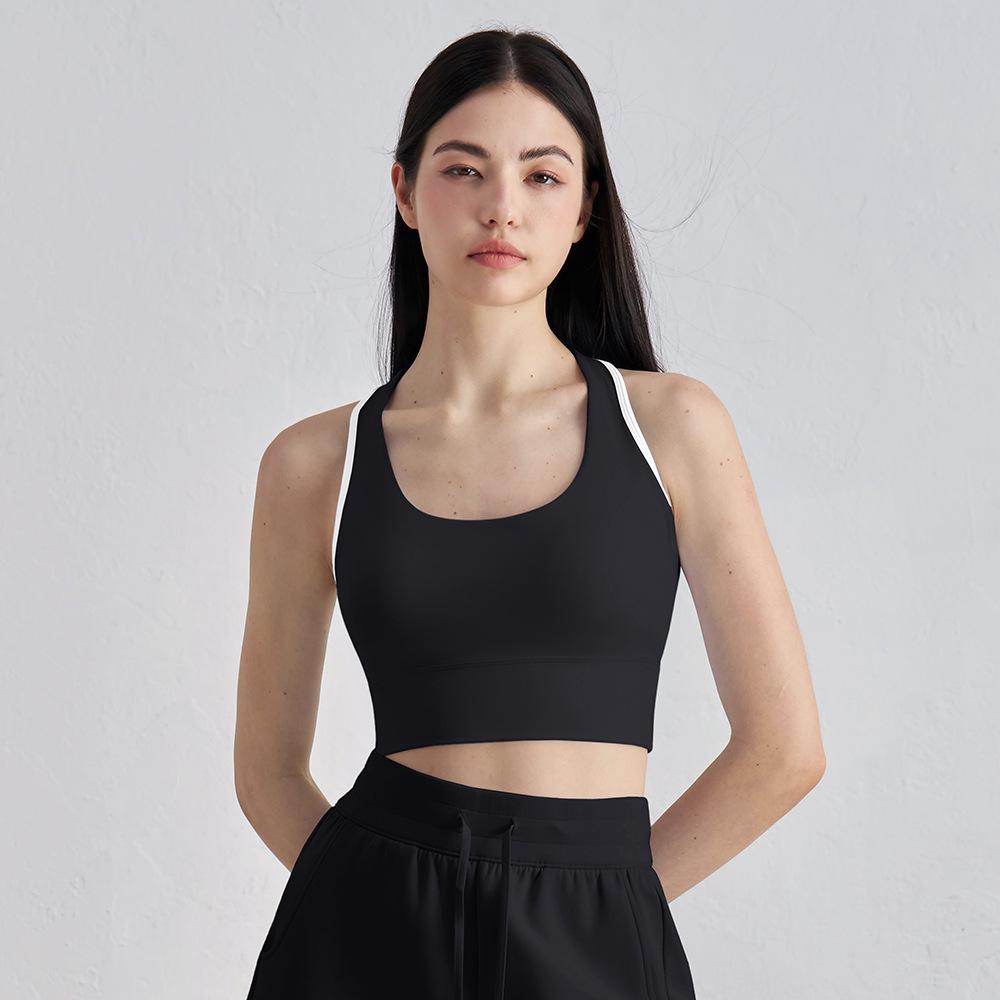 

Женский жилет для йоги Huanpan высшего класса с накладками на грудь и стильной спинкой XL