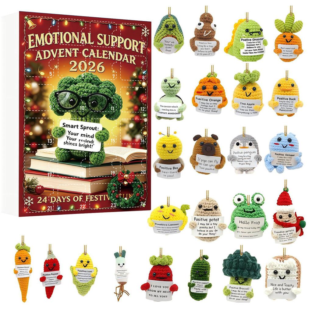 Christmas Support Advent Calendar With Cartoon Acrylic Components For Holiday Gifts And Celebrations