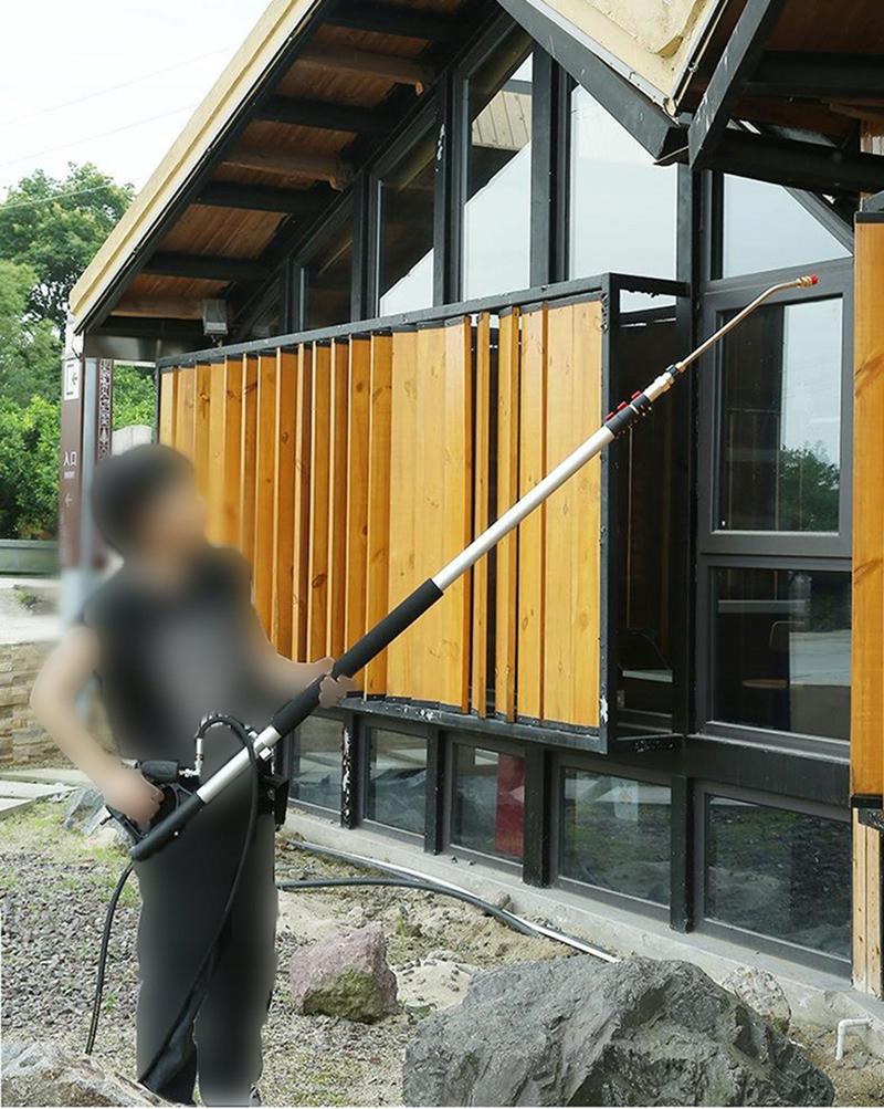 Rosfix Lanca Teleskopowa do Myjki Ciśnieniowej – Długość 1,5m–6,3m | Ciśnienie 4000 PSI | W zestawie Dysze i Pas Mocujący