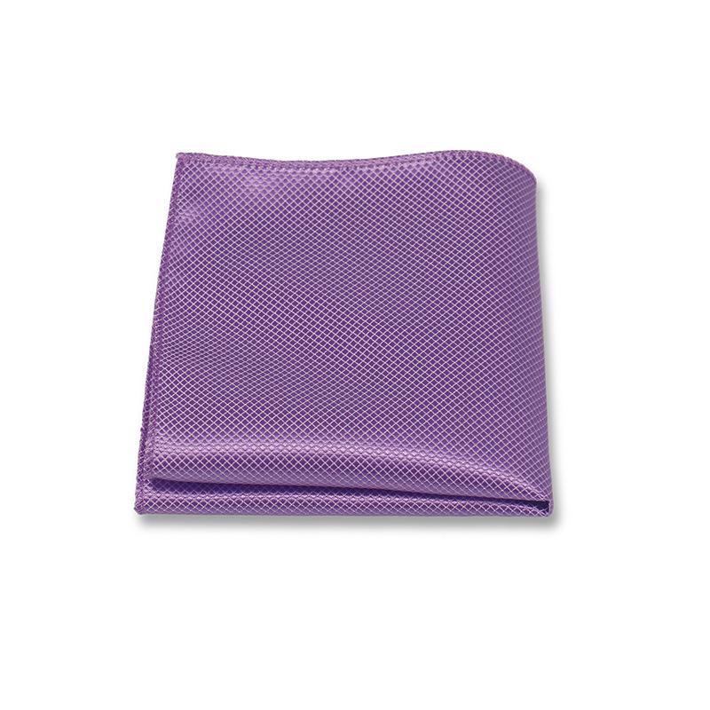 Gestreifte Einstecktuch für Herren - Anzugzubehör aus Polyester-Baumwolle, Taschentuch, Retro-Stil