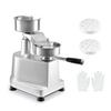 Commercial Burger Patty Maker, 130mm/5inch Hamburger Beef Patty Maker, Heavy Duty Food-Grade Stainless Steel Bowl Burger Press Machine, Kitchen Meat