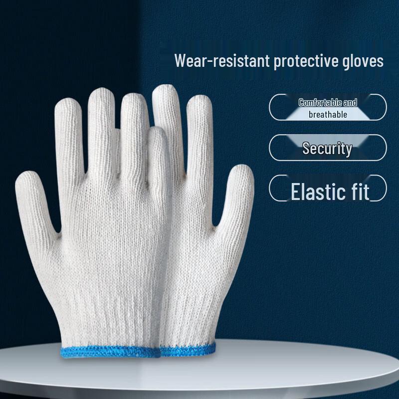 Ting Le Heavy-Duty Cotton Work Gloves