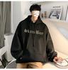 High-End European & American Streetwear Hoodie for Men - Oversized, Heavyweight, Trendy Autumn/Winter Jacket