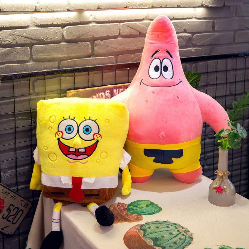 Spongebob Patrick Star Plüschtier Weiche Stoffpuppe Niedliches Kissen Kinder Mädchen Geschenk