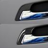 4x Carbon Fiber Door Handle Bowl Decoration Cover For Chevrolet Sonic 2012-2016