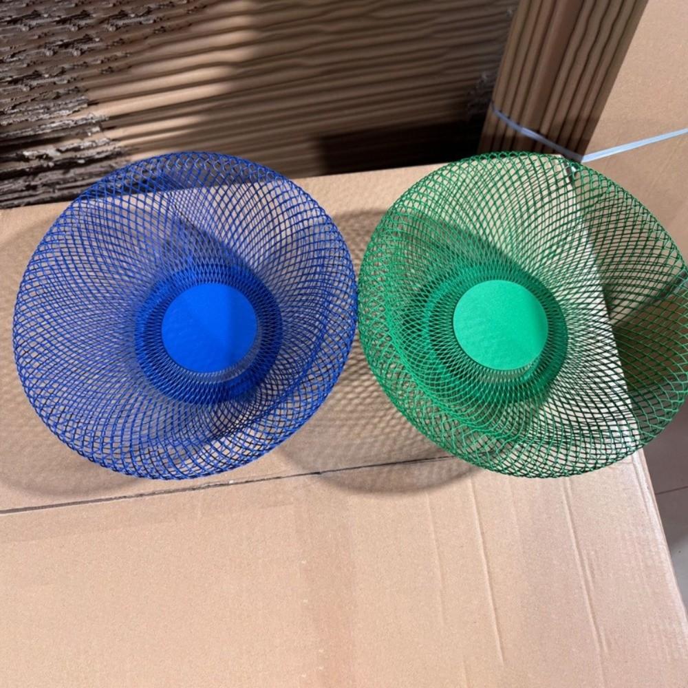 Iron Double-layer Fruit Basket Nordic Style Metal Fruit Tray Mesh Storage Tray  Dining Table