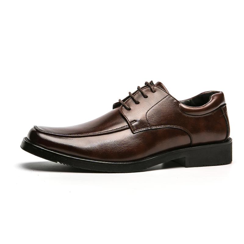 New Style Leather Shoes For Men Platform Formal Leather British Style Brogue Shoes Men Classic Wedding Shoes Large Size 48