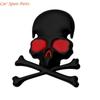Y4UA Unique Skull & Crossbones Skull Metal Decals Metal Emblems Car Accessories