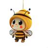 62KD Bees Ornament,Car Mirrorr Hangings Decorations Acrylic Car Rear View Mirrorr Hold