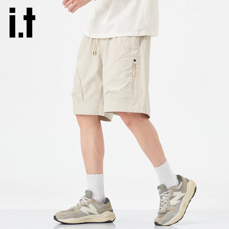 izzue it Men's Lightweight Cargo Shorts