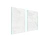 GLAS-SPRITZSCHUTZPLATTE FÜR DIE KÜCHE 65x52 WEISS