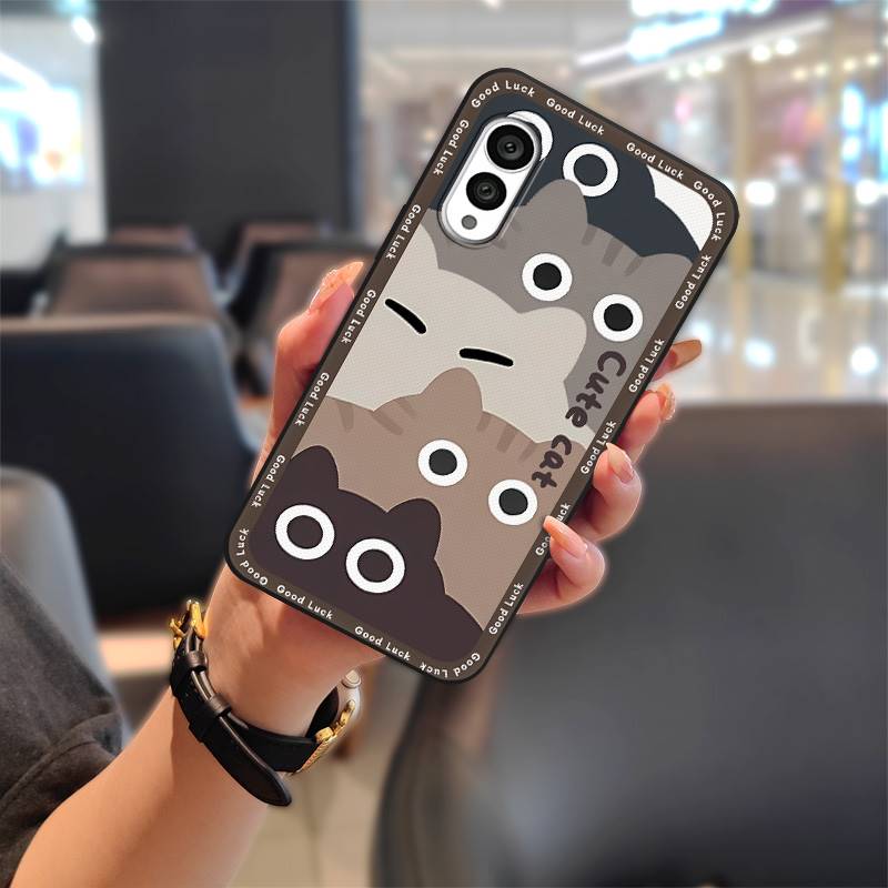 Durable Cute Phone Case For FCNT/Fujitsu Arrows N F-51C Anti-knock Waterproof Fashion Design Dirt-resistant Graffiti TPU