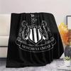 Newcastle United FC Flanelldecke, Hohe Qualität, Bequem für alle Jahreszeiten, Heimdekoration, Wärme und Komfort