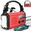 USB Rechargeable Emergency Radio 20000mAh Solar Hand Crank Generator Radio Weather AM/FM Radio SOS Alarm Power Bank Flashlight