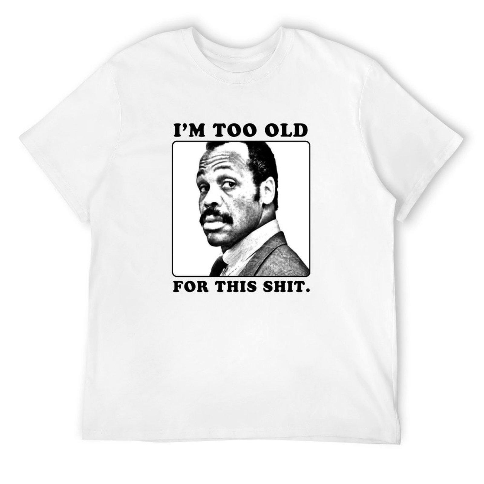 Lethal Weapon T-Shirt cute tops baggy shirts new edition t shirt men cotton S