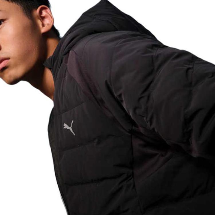 Puma Herren Daunenjacke Weiche Bequeme Warme Jacke Herrenjacke Schwarz 527167-01