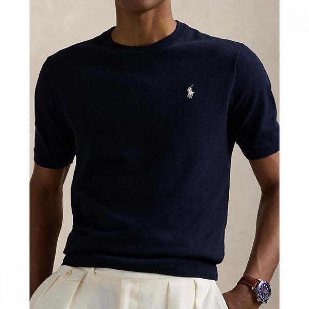 Polo Ralph Lauren Men S Cotton Crewneck Short Sleeve Sweater mnpoSwe1n820081400