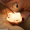 Veilleuses de nuit mignonnes en silicone Mouton Dessin animé Lampe de chambre pour décoration de chambre d'enfant Rechargeable Minuterie Variation d'intensité Veilleuse de nuit pour le sommeil