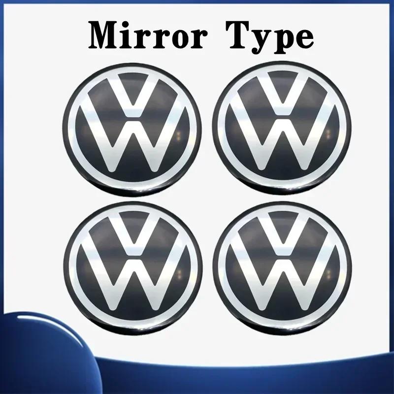 2025 Caldo 56/65mm Decalcomania Coprimozzo Ruota Auto per VOLKSWAGEN Passat MK4/5/6/7 Polo Tiguan Bora Touran CC Bettle Decorativo