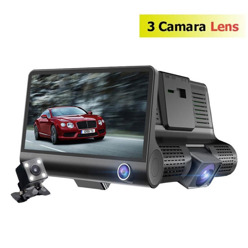 1080p In 4 Car Camera Recorder Dual Front And Rear Dash Night Cam
