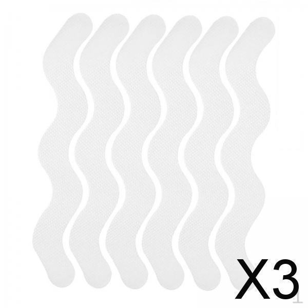 2x6 kusů Sprchové nálepky, Pásky do vany, Protiskluzové, Nálepky na podlahu do kuchyně pro žebříky, vanu