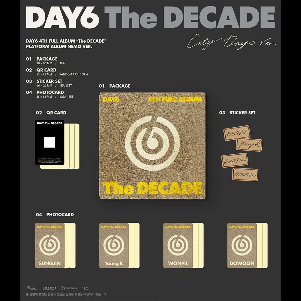 DAY6 - The DECADE (Platform album nemo ver.)