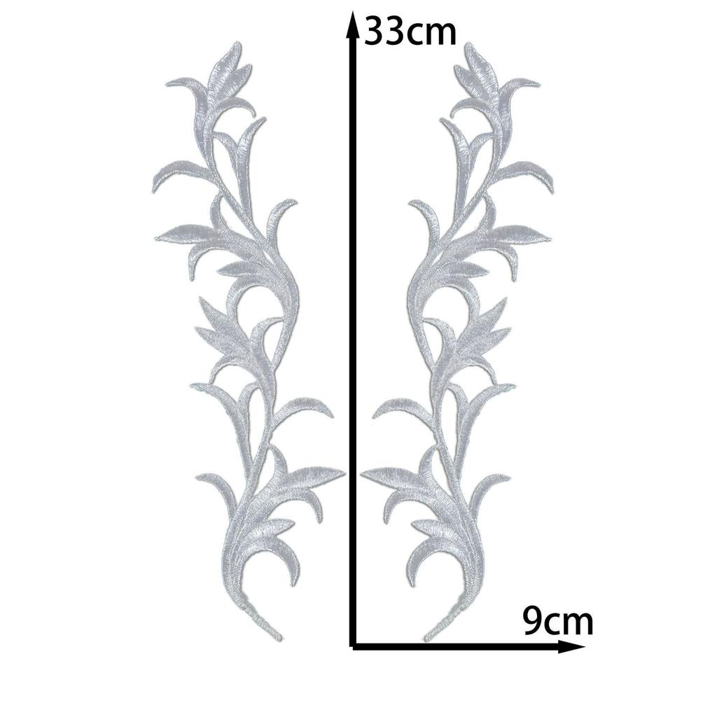 Gold And Silver Stage Pattern Opera Embroidery Cloth Sticker Ancient Costume Performance Clothing Accessories Diy Decorative Decal Ironing Patch