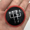 5/6 Speed Gear Shift Knob Top Cap Emblem Badge Cover For VW Volkswagen Golf Jetta MK3 MK4 GTI MK4 Bora Polo Seat Ibiza Caddy