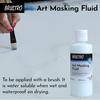Brustro Professional Art Masking Fluid | 100Ml (75Ml + 25Ml) | Art Watercolour Tape, Ideal For Artists, Students, Workin