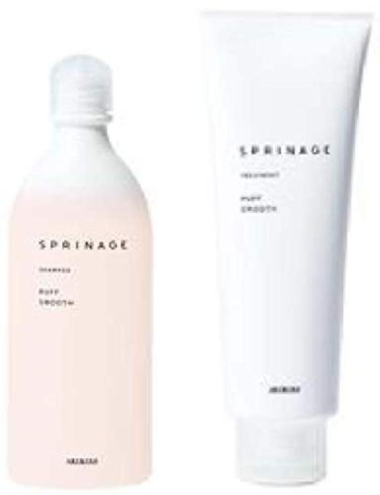 

Splinage Shampoo Puff Smooth 280ml Splinage Treatment Puff Smooth 230g Set