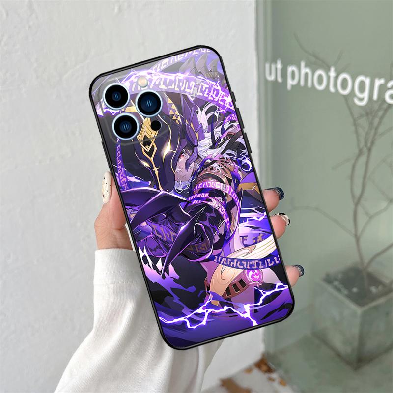 Genshin Impact Cyno Case For iPhone 16 15 11 12 13 14 Pro Max Plus XS X XR 12 13 Mini Back Cover