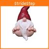 Creative Resin Dwarf Figurine Big Feet Wearing A Hat And White Beard Design