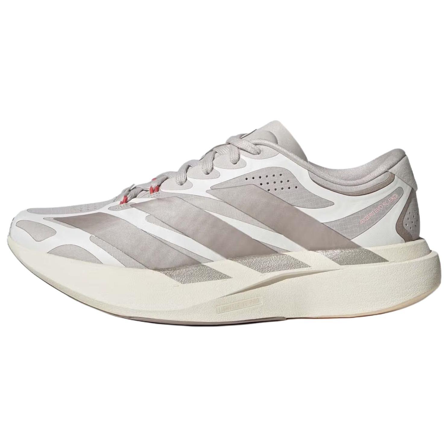 

adidas Adizero EVO SL EXO White Haze Coral Women Sneakers Grey KI4789. 36