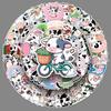 100 Cute Animal Graffiti Stickers for Personalized Decoration - Perfect for Water Bottles & Phone Cases