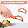Vegetable Peeler 3X Stainless Steel Kitchen Hand Peeler Ergonomic Handle Food Preparation Cucumber Potato Tomato Processing Tool
