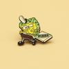 SpongeBob Cartoon Brooch: Cute & Creative Metal Pin - Fashionable Badge