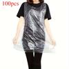 50/100pcs Disposable Plastic Aprons. For painting, cooking, chores & picnics.