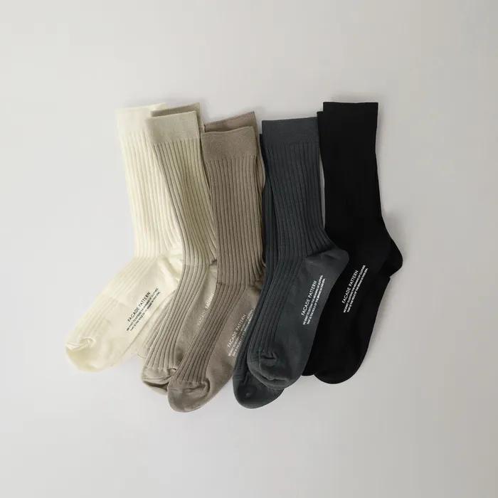 Facade Silket Cotton Socks_7 colors