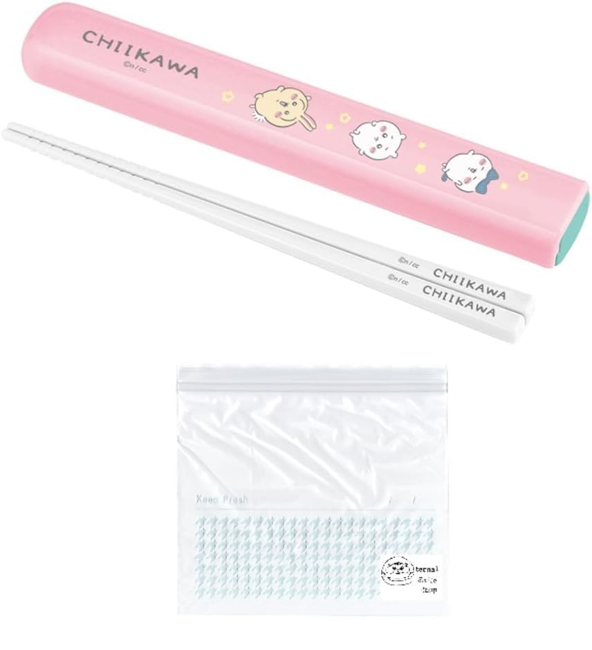 

Чиикава Палочки для еды Бенто Палочки для еды Сделано в Посудомоечной машине Набор для танцев Морозильный набор, Чехол, Палочки слайдерного типа, 16,5 см, Япония, Безопасный, Антибактериальный,