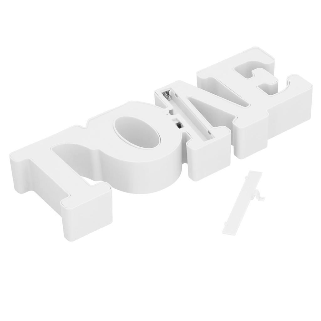 LOVE Lamp 10LED Night Light for Proposal Confession Wedding Anniversary Party Warm White