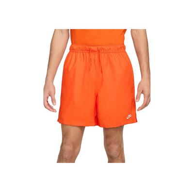 Shorts Décontractés Amples à Lacets Couleur Unie Homme shorts Orange FN3307-819