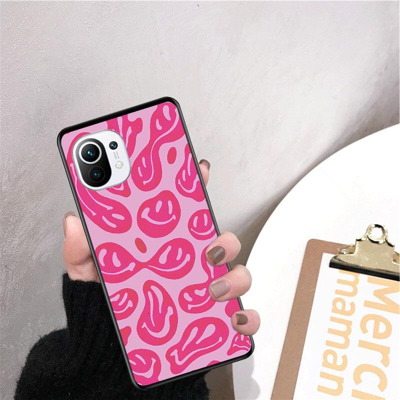 Trippy Smiley Phone Case for Xiaomi 12 Mi 10T 11T 11 Pro 10 10T 11 lite 10pro 11Ultra Poco X3 Pro Poco F3 M3