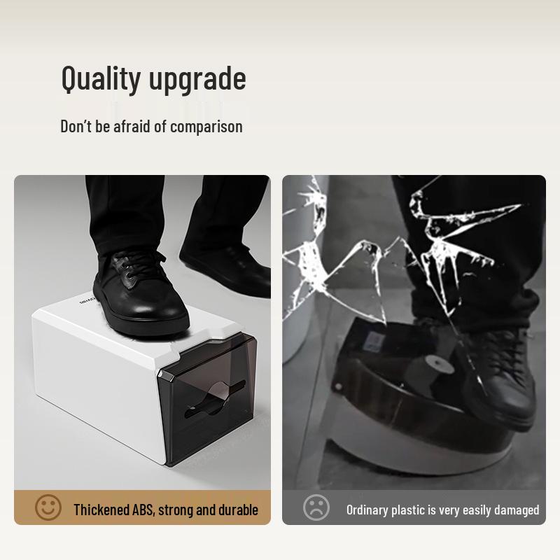 Punch-Free Wall-Mounted Tissue Box Holder for Bathroom, Kitchen, and Living Room