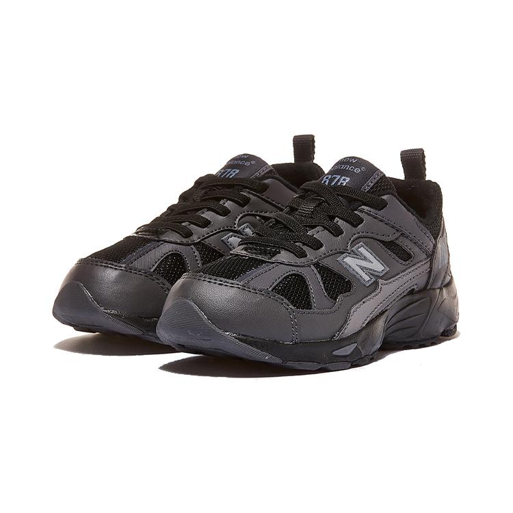 New Balance NB 878 Minimalistischer Stil Dämpfung Abriebfest Atmungsaktiv Niedrig geschnitten Sportlich Lässig Schuhe Grau Schwarz PV878KOC