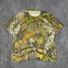 T-shirt Verde Leggera Camo Realtree Game Winner Mossy OAK Taglia 2X