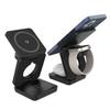 3 in 1 Wireless Charger Stand Magnetic Foldable Wireless Charging Station for iPhone 16 15 14 13 Pro Max Apple Watch 8 9 Charger