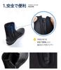 MORGEN SKY Diving Boots, 5mm, Neoprene, for Reef, Mountain Stream, and Fishing, YZ001 (Black, Size 12)